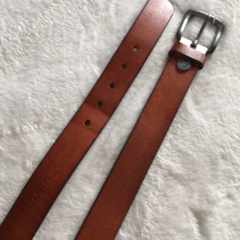 Llanero leather belt